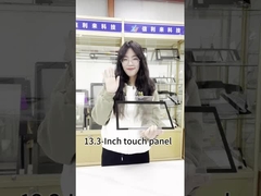 13.3 Inch Capacitive Touch Screen Panel with USB Interface and 4*R10 Corner