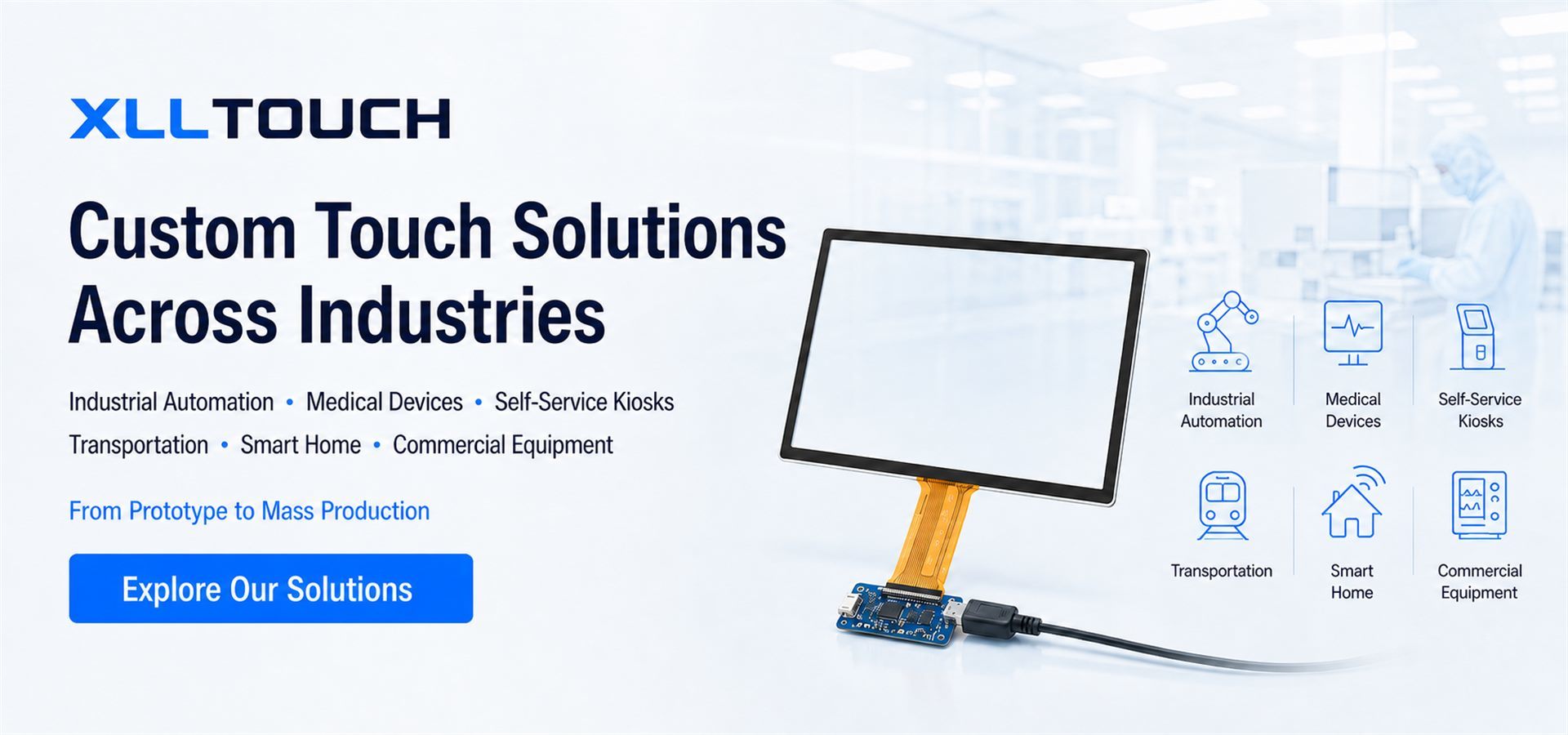 Quality Capacitive Touch Panels factory