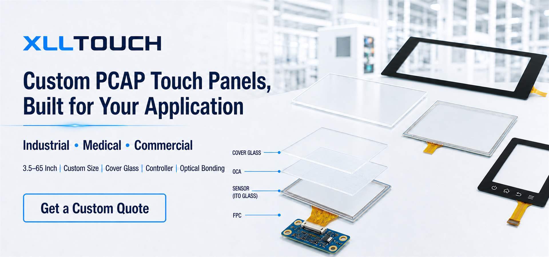 Quality Capacitive Touch Panels factory