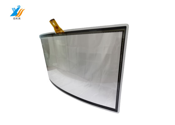 OEM Curved Touch Panel With High Sensitivity Projected Capacitive Touch Panel
