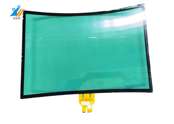 Customized Curved Capacitive Touch Screen Display 49 Inch Black