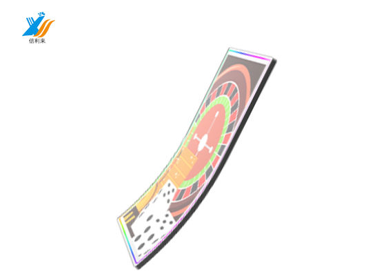 Windows Customized Curved Touch Panel Screen 55 Inch Capacitive