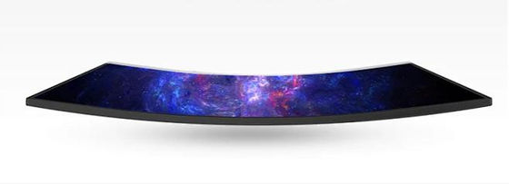 High Transparency 49 Inch Curved Touch Panel C Shaped  Industrial