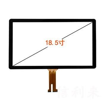 18.5 Inch Black Projective Capacitive Touch Panel