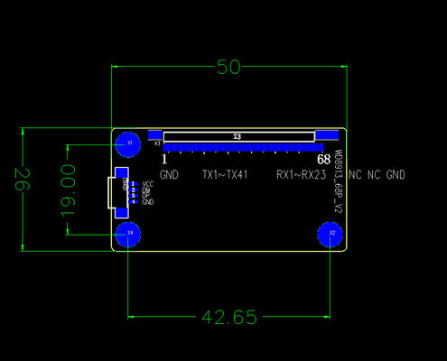 ILITEK2511 Touch Screen Controllers With IIC Interface