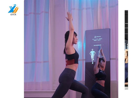 Factory sale Customizable Multi touch projected capacitive (PCAP) touch screen panel waterproof oilproof Smart Mirror Touch Panel for Fitness Club and Smart Home Bathroom Touch Screen Light Mirror