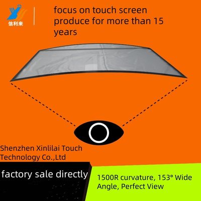 32 Inch Curved Touch Screen Panel Multi touch PCAP touch screen waterproof oilproof Anti-UV customizable industrial commercial medical jukeboxes