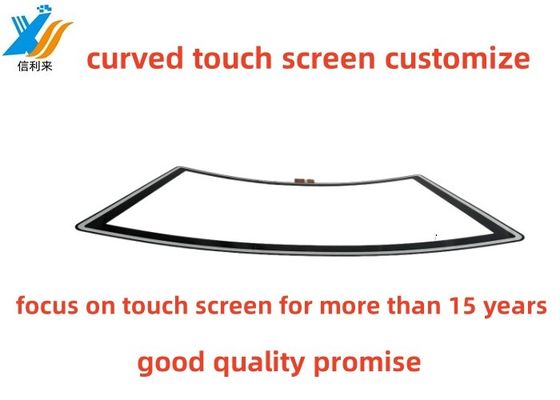 Capacitive 32 Inch Curved Touch Panel with high sensitivity USB Interface