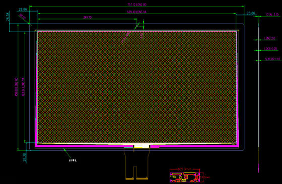 Up To 10 Point Multi Touch Screen G+G Structure For POS Self Service Equipment