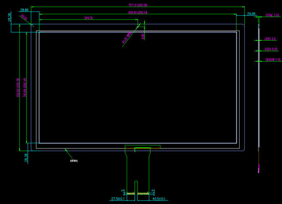 Up To 10 Point Multi Touch Screen G+G Structure For POS Self Service Equipment