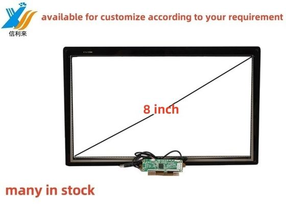 8 inch Multi touch projected USB capacitive (PCAP) GG GFF ITO touch screen panel Tft LCD Display LED Monitor customized AR AG AF Anti-UV waterproof oilproof glove pen touch tablet pc education games