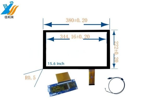 15.6 Inch Capacitive Touch Screen Panel with 10 Touch Point 1980*1280 Glass for Medical Applications
