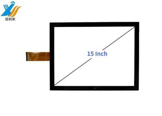 15 Inch Capacitive LCD Touch Screen Panel with USB/IIC Interface Multi Points