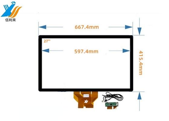 27 Inch Capacitive Touch Screen With USB Interface Type For Industrial Human Machine Interfaces