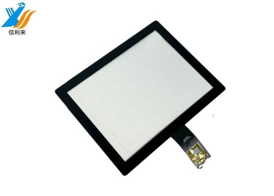 Black Industrial All In One PC PCAP Touch Screen Panel 10.4 Inch Display With USB And IIC COF Interface