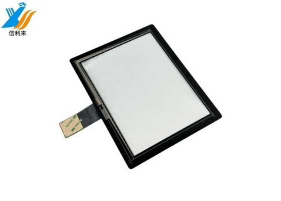 Black Industrial All In One PC PCAP Touch Screen Panel 10.4 Inch Display With USB And IIC COF Interface