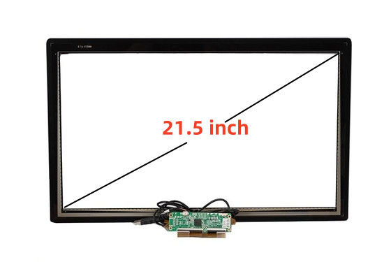 21.5 inch Multi touch projected capacitive (PCAP) GG GFF touch screen panel Anti-UV waterproof oilproof pen touch customized lcd display led monitor for industrial commercial display vending Treadmill