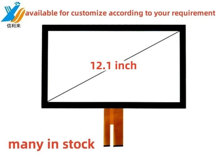 12.1 inch Multi touch projected capacitive (PCAP) GG GFF touch screen panel Waterproof Oilproof pen touch customized lcd led display monitor AR AG AF for tablet pc industrial medical education banking