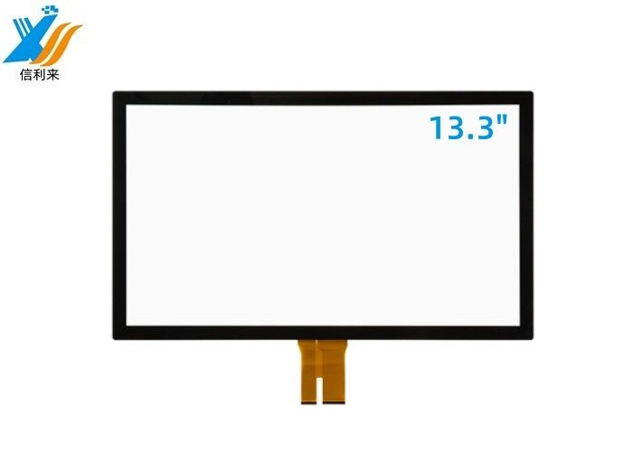 13.3 Inch Capacitive GG Touch Screen panel with USB/IIC Interface Customize oilproof AR AG AF Anti-UV for Industrial Medical Education