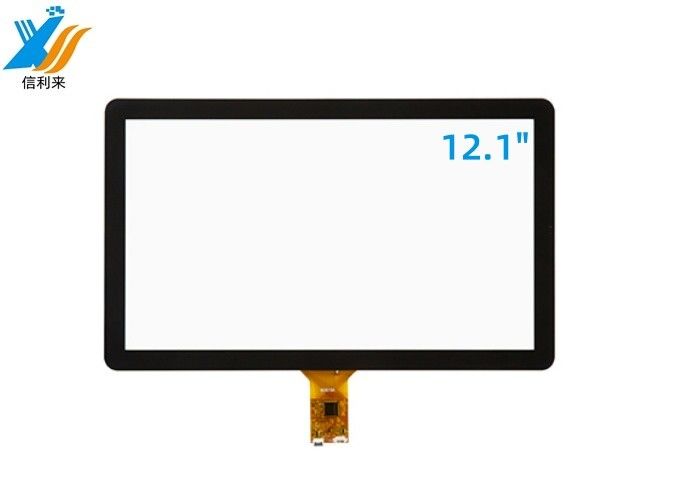 12.1 Inch projected capacitive GG GFF Touch Screen panel waterproof oilproof Anti-UV AR AG AF Customized for commerical medical industrial education