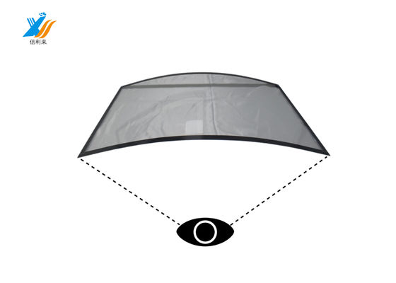 Good price 23.6 Inch Bendable Curved Touch Panel Scratch Resistant Industrial Touch Screen online