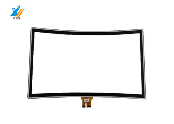 Good price Curved Industrial All In One PC Touch Screen Bendable Panel Type 1500R online
